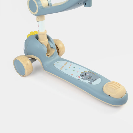 Kids' 3-Wheel Scooty with Lights & Sound | 7691 Blue