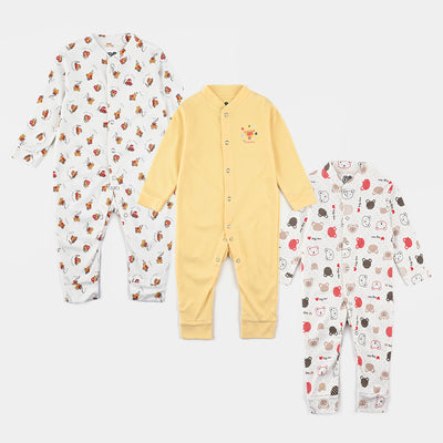 Pack OF 3 Baby Sleep Suit