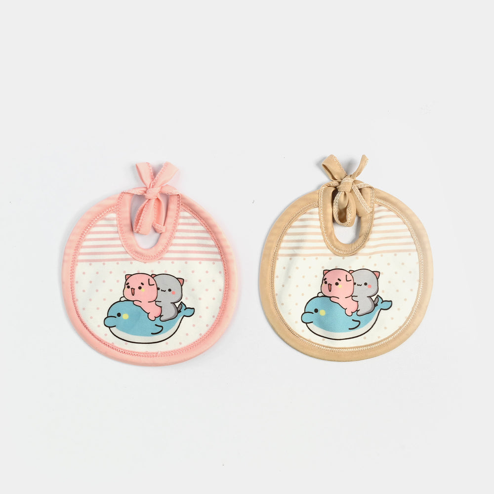 Baby Bib/Aprons Pack Of 2 | 0-6M