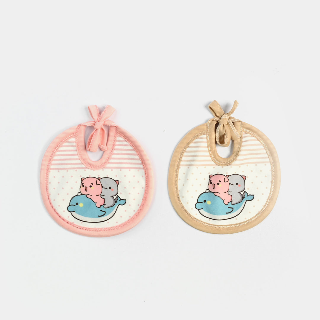 Baby Bib/Aprons Pack Of 2 | 0-6M