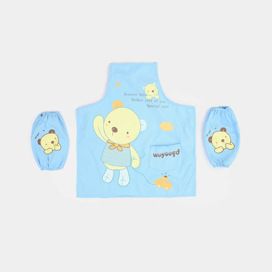 Kids Waterproof Apron Sleeve Set