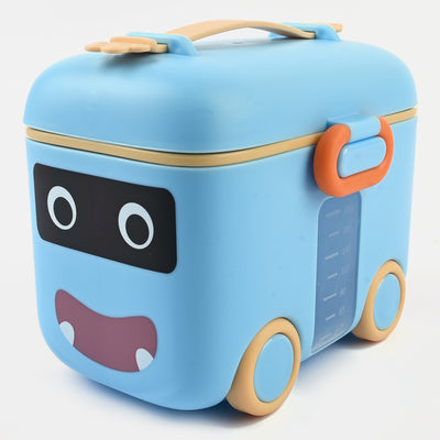 Fish Bus Style Milk Powder Container Blue