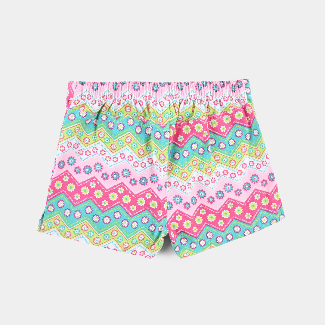 Girls PC Short Multi Tribe-Multi