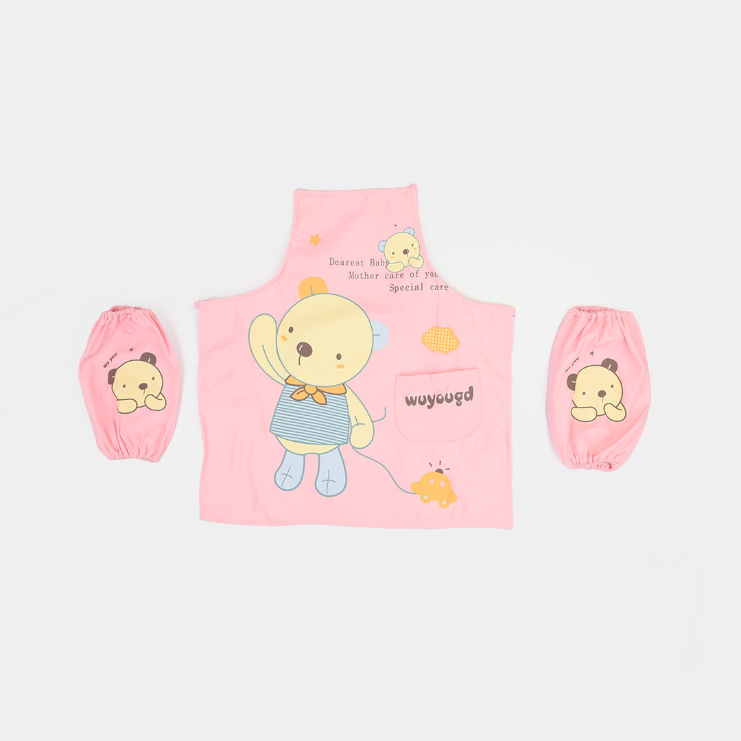 Kids Waterproof Apron Sleeve Set
