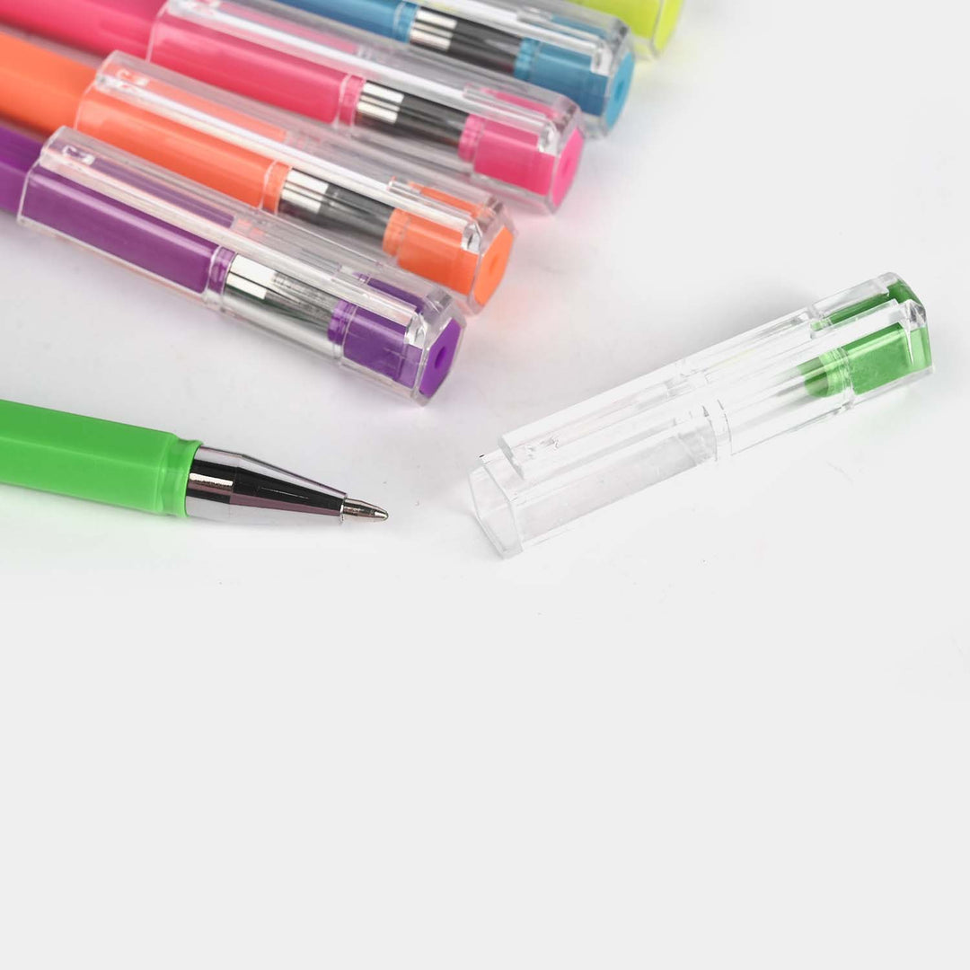 Neon Gel Pen Set 6Pcs