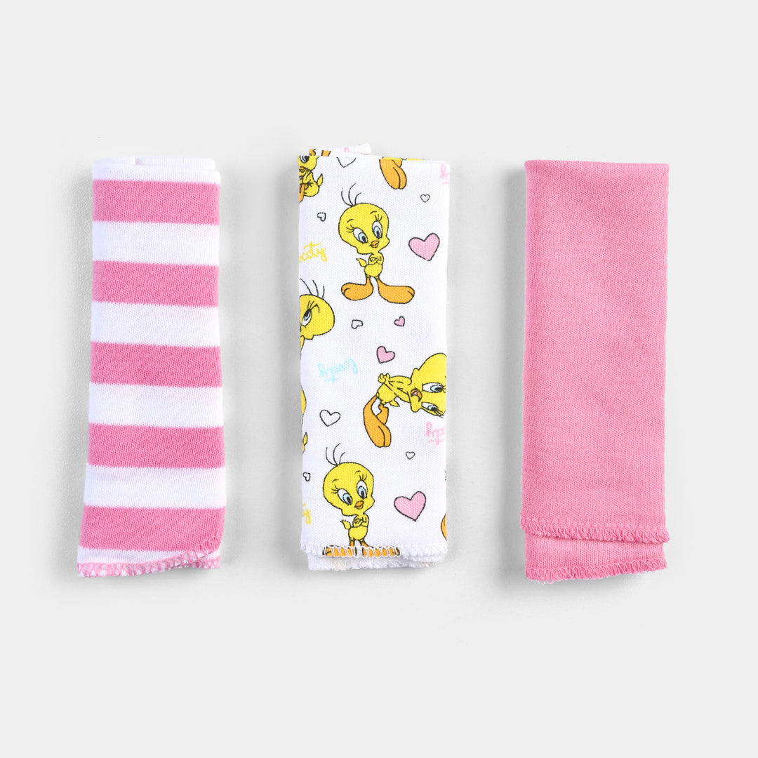 Pack Of 3 Baby Cotton Wash Cloths