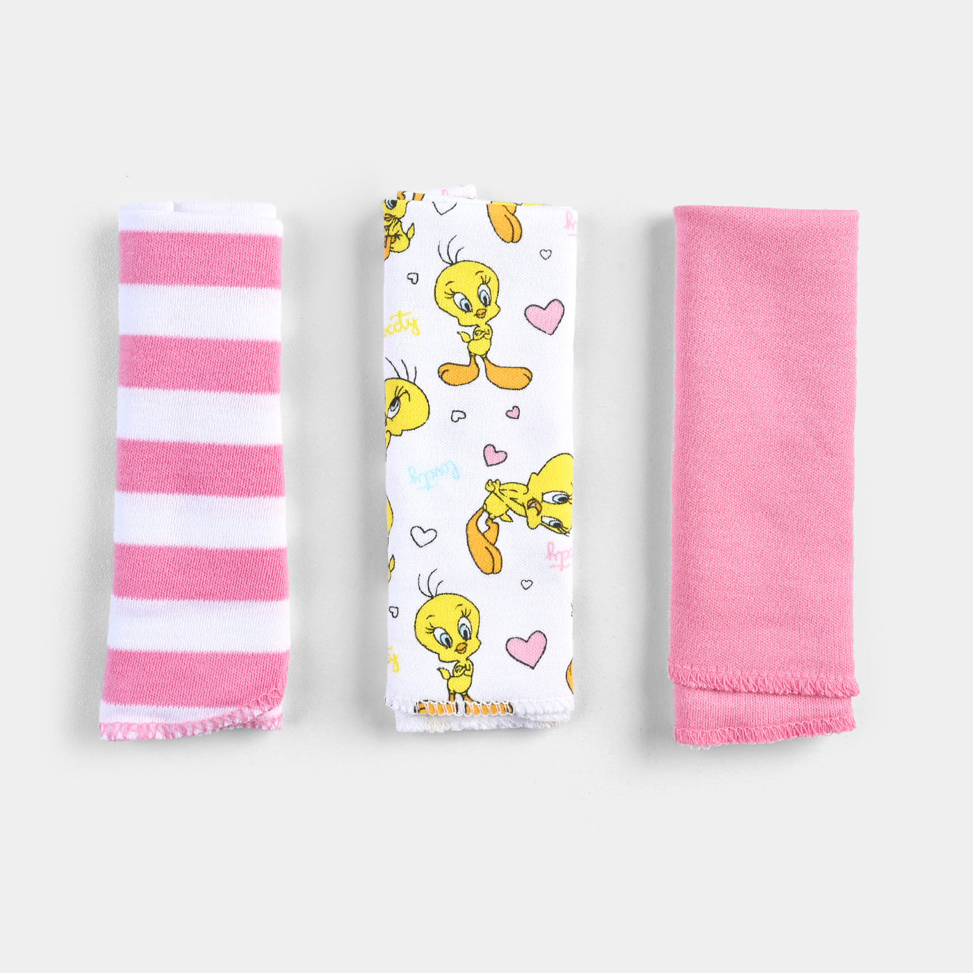 Pack Of 3 Baby Cotton Wash Cloths