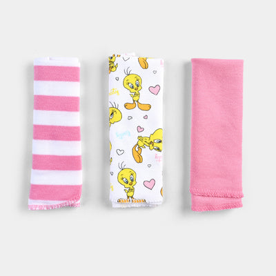 Pack Of 3 Baby Cotton Wash Cloths