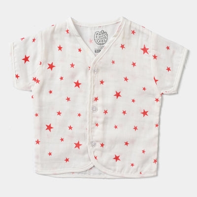 Pack of 3 Infant Summer Shirts | 0-3Months