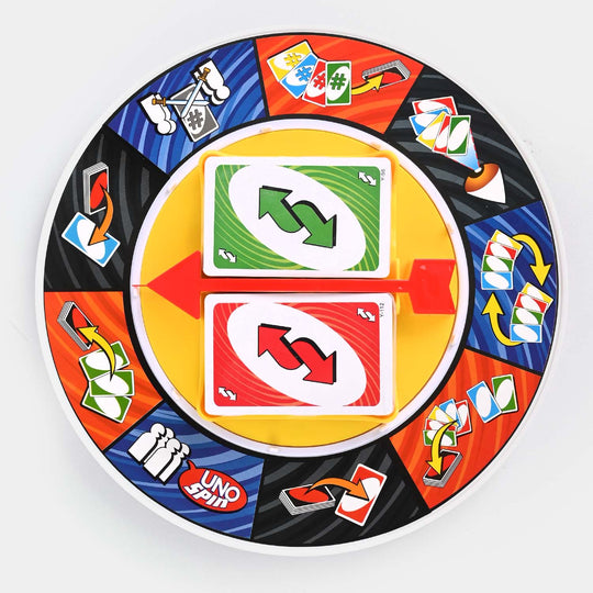 UNO Board & Card Spin Game