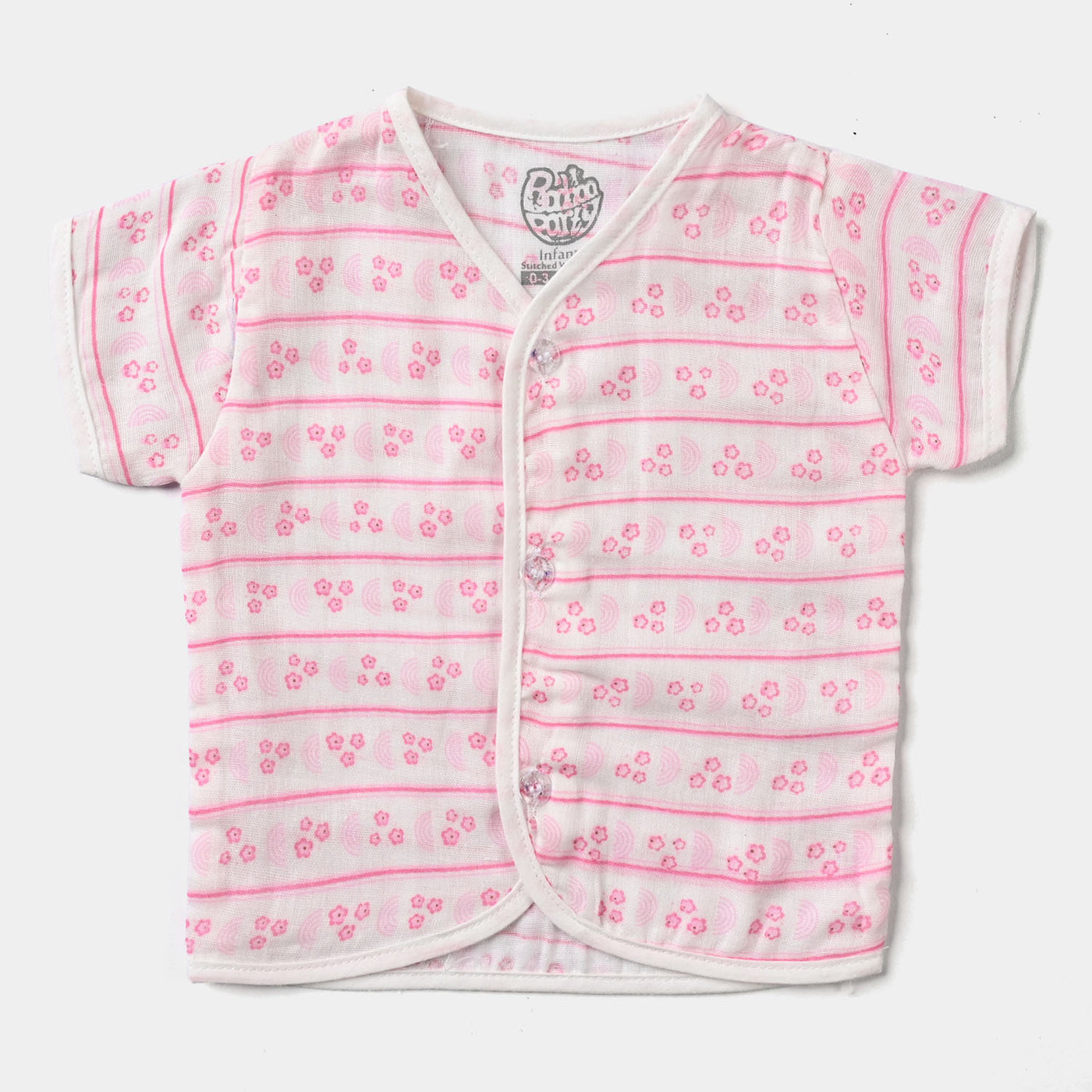 Pack of 3 Infant Summer Shirts | 0-3Months