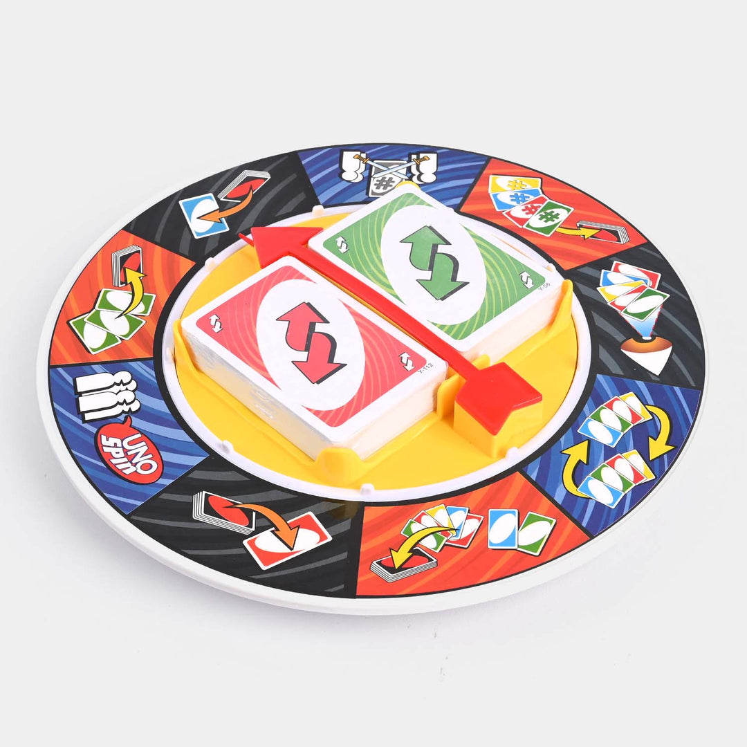 UNO Board & Card Spin Game