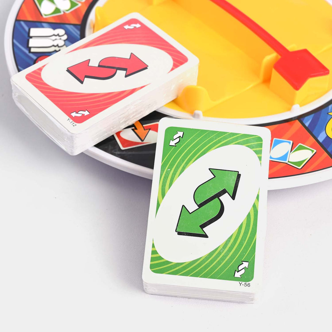 UNO Board & Card Spin Game