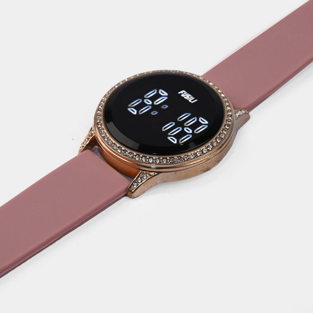 Digital Touch Screen Branded Digital Watch For Girls Elegant Touch