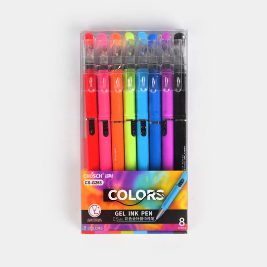 Color Gel Ink Pen Set 8Pcs