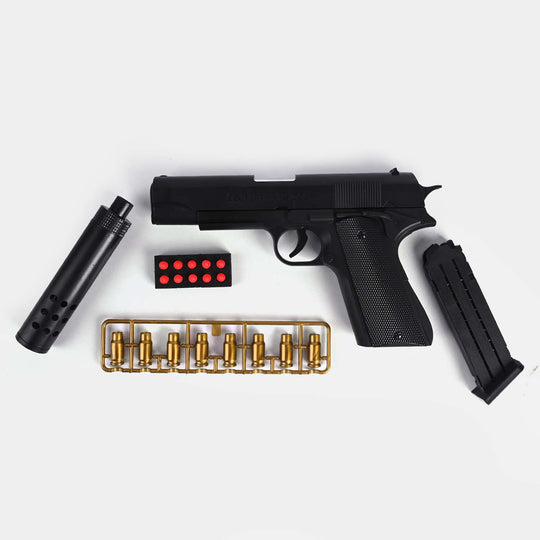 Manual Soft Bullet Gun Shell Case Toy For Kids