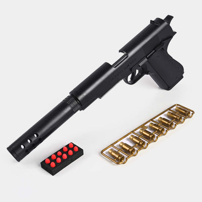 Manual Soft Bullet Gun Shell Case Toy For Kids