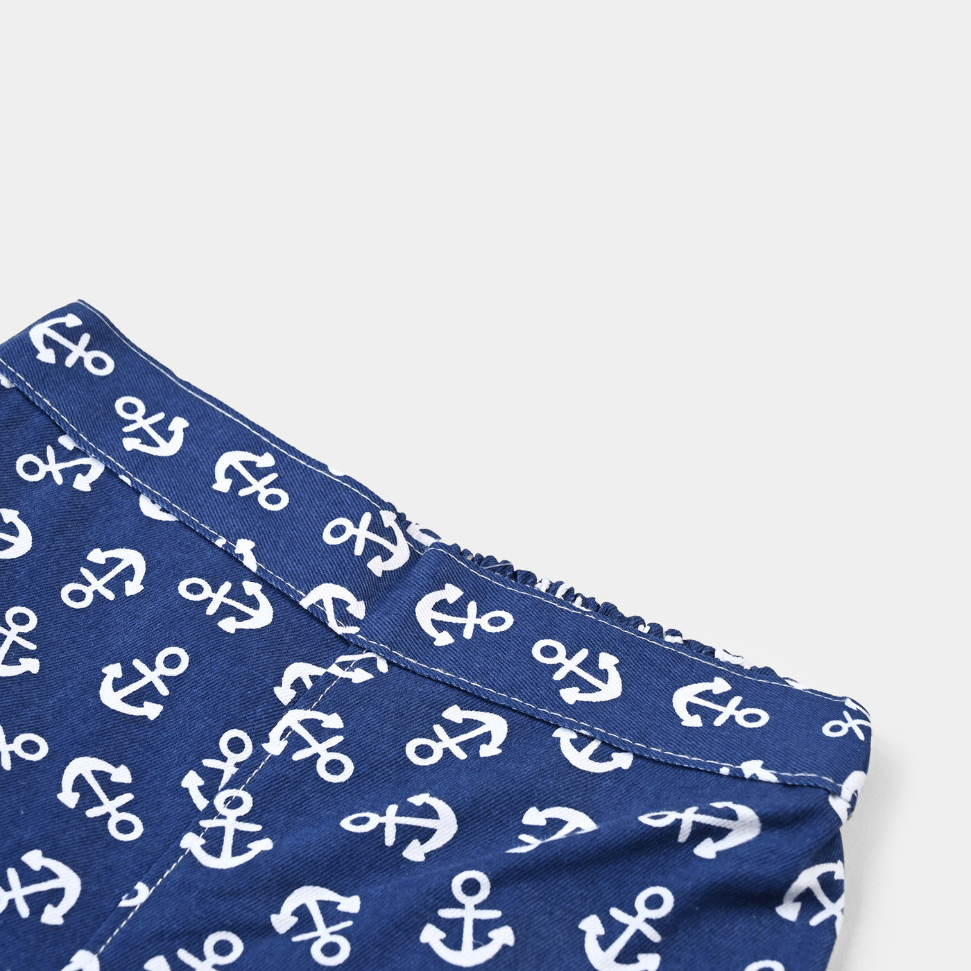 Boys PC Short Anchor-Blue