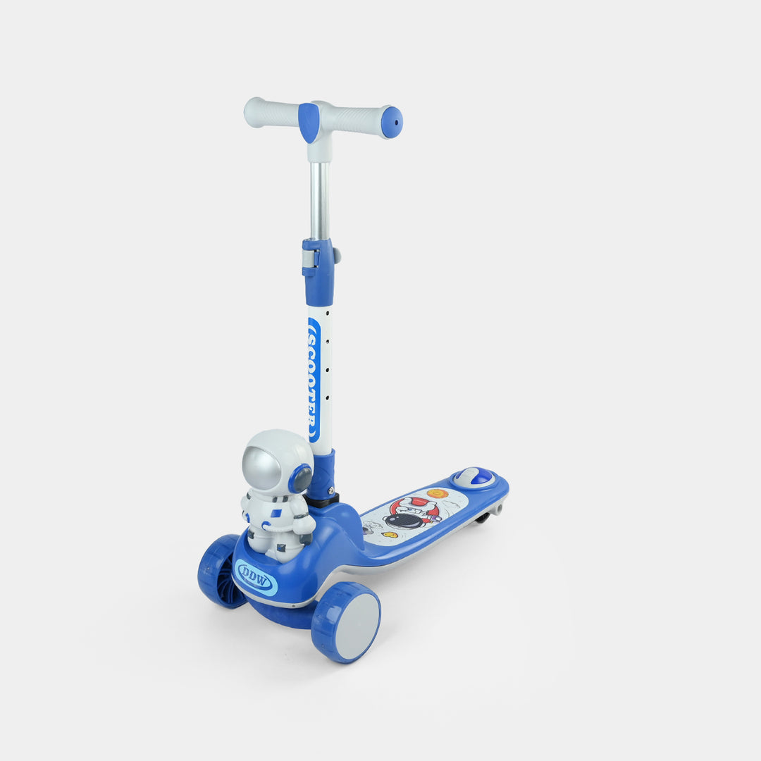Kids' 3-Wheel Scooty with Lights & Sound | 118 Blue