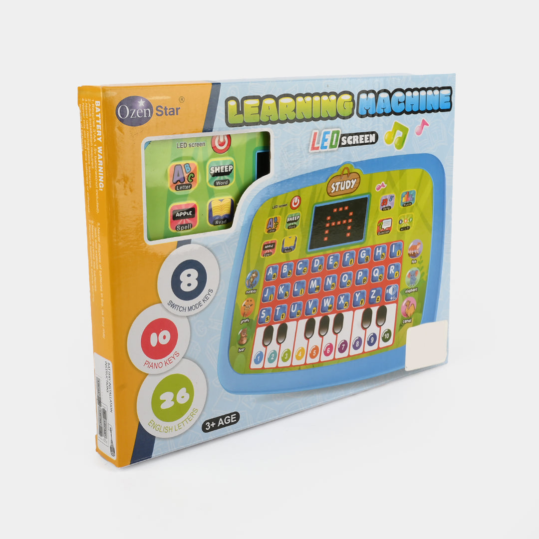 Led Screen Learning Machine for Kids