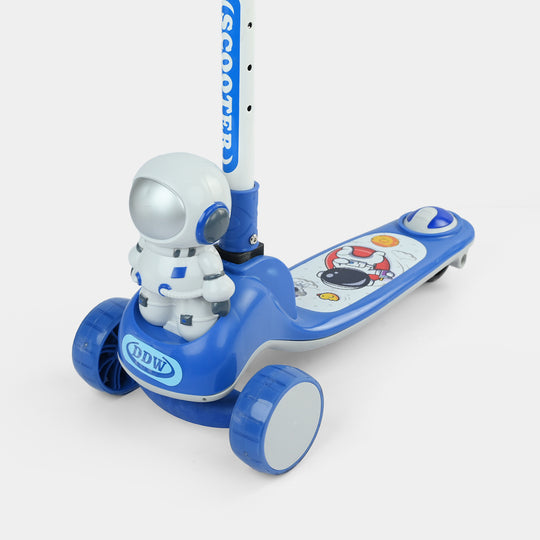 Kids' 3-Wheel Scooty with Lights & Sound | 118 Blue