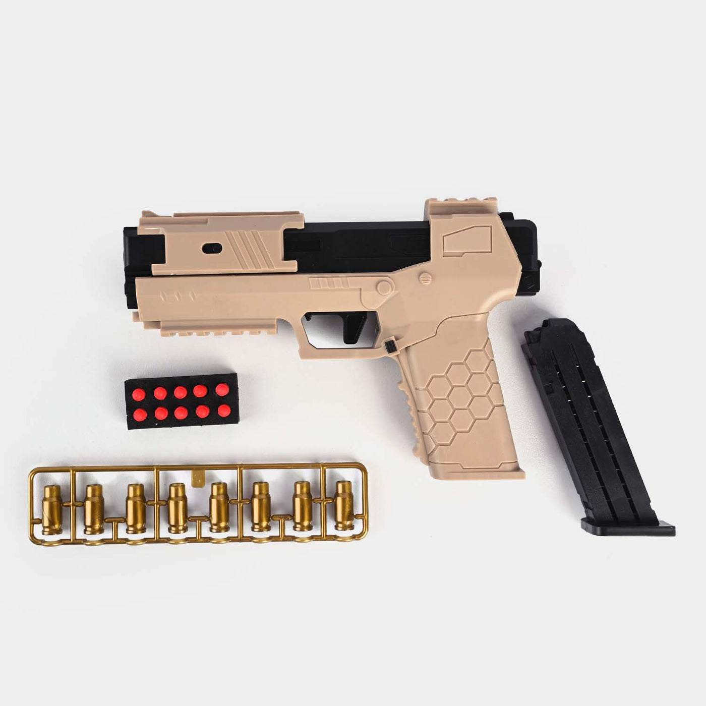 Manual Soft Bullet Gun Shell Case Toy For Kids