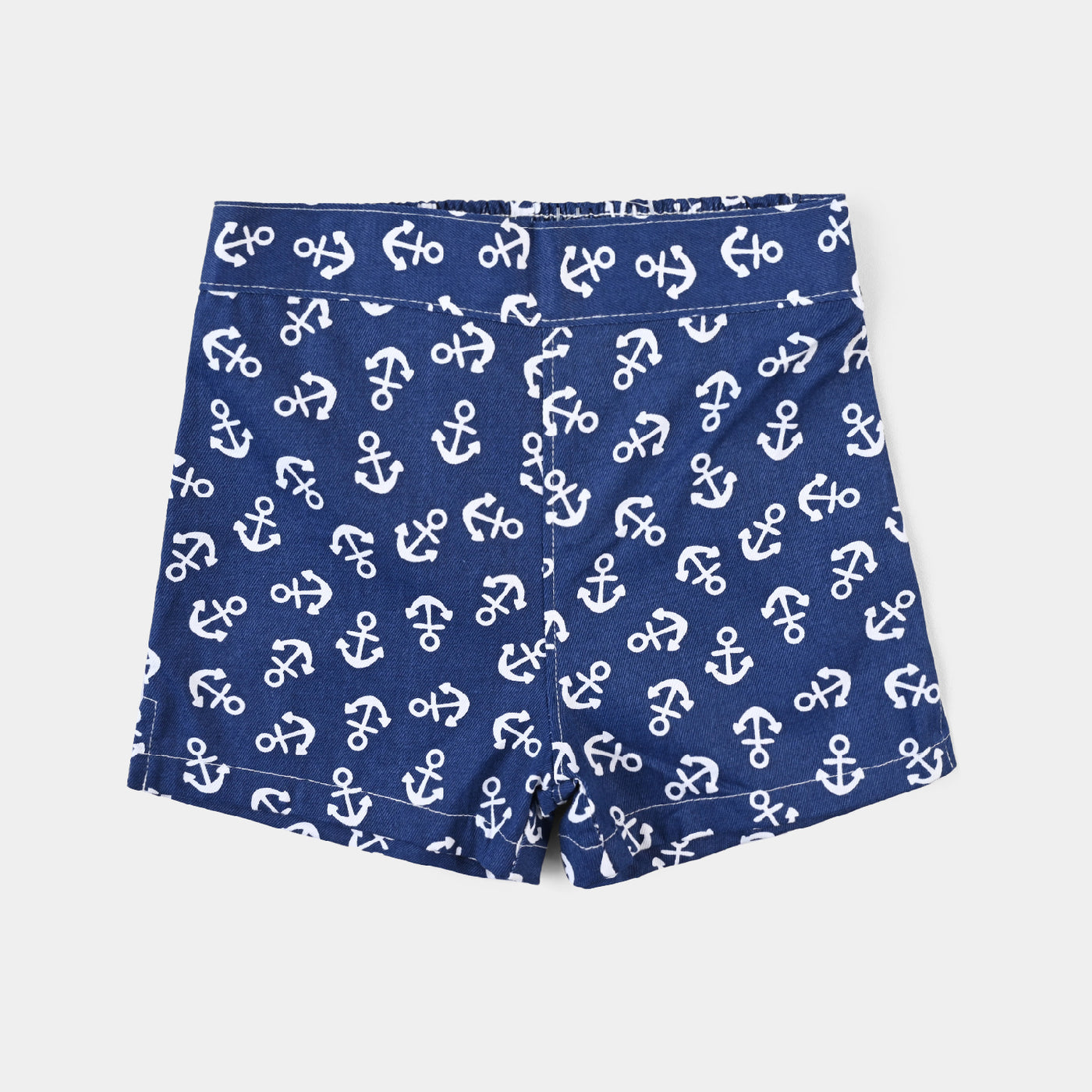 Boys PC Short Anchor-Blue