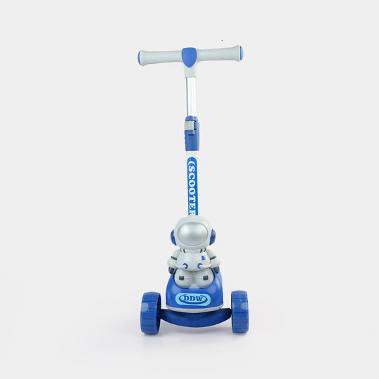 Kids' 3-Wheel Scooty with Lights & Sound | 118 Blue