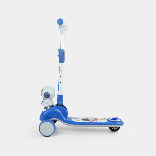 Kids' 3-Wheel Scooty with Lights & Sound | 118 Blue