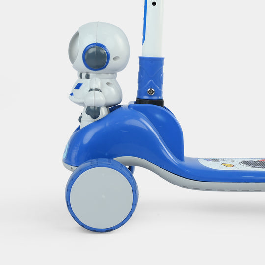 Kids' 3-Wheel Scooty with Lights & Sound | 118 Blue