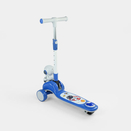 Kids' 3-Wheel Scooty with Lights & Sound | 118 Blue