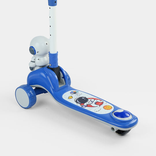 Kids' 3-Wheel Scooty with Lights & Sound | 118 Blue