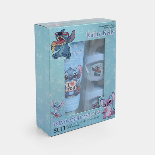 Compact Hand Cream and Lip Mask Set