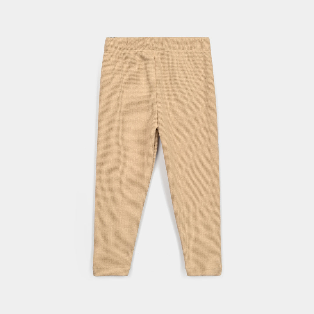 Boys Thermal inner Suit BROWN