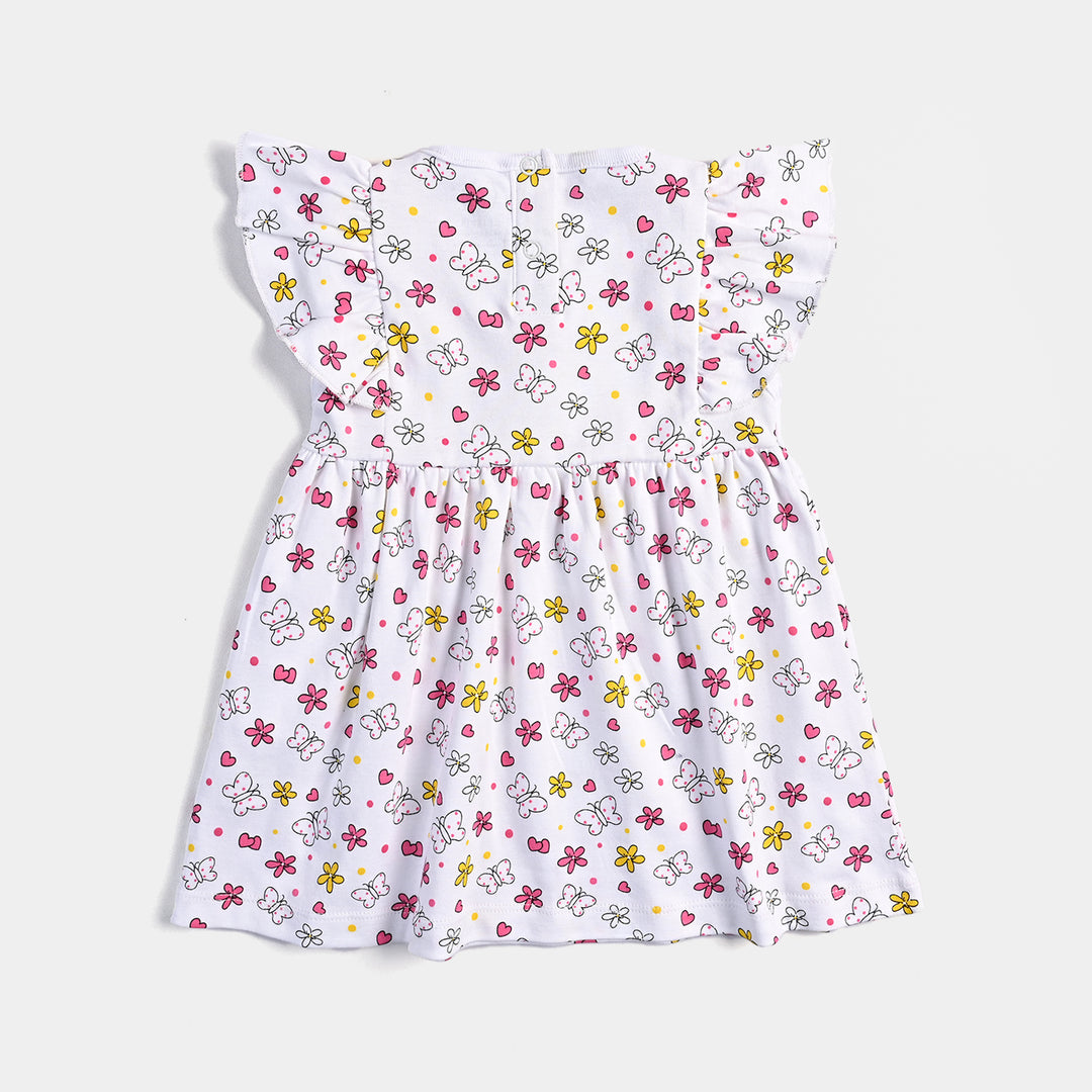 Infant Girls Cotton Interlock 2 Piece Set