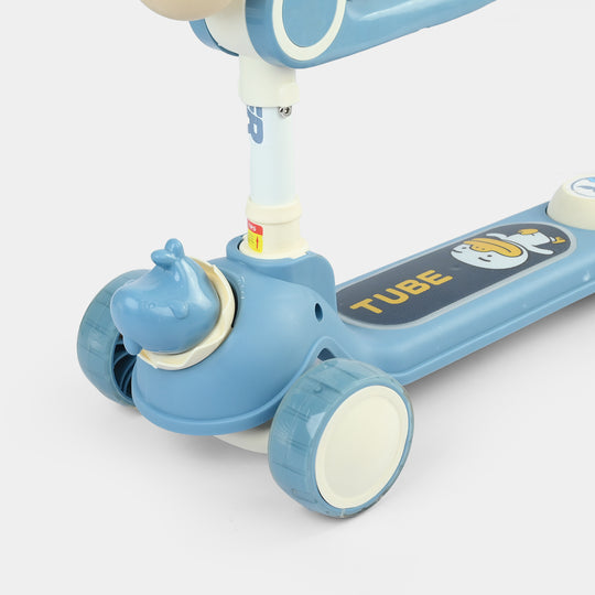 Kids' 3-Wheel Scooty with Lights & Sound | 108 Blue