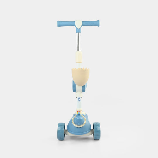Kids' 3-Wheel Scooty with Lights & Sound | 108 Blue