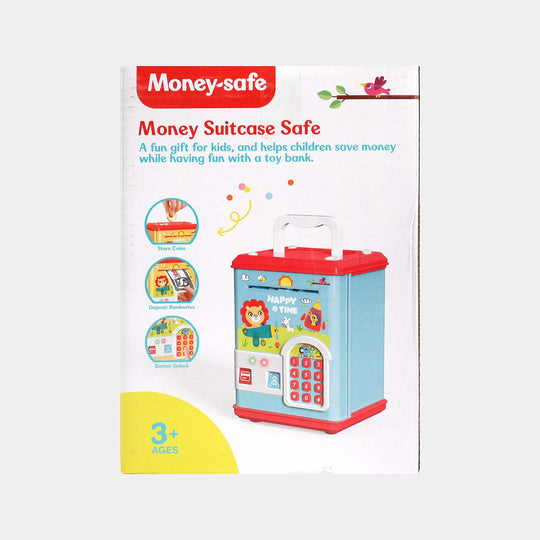 Kids Money-Safe with Password Lock – “Happy Time” Electronic Piggy Bank