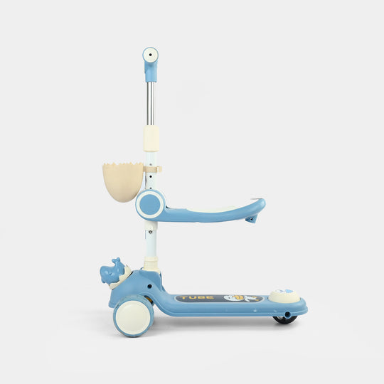 Kids' 3-Wheel Scooty with Lights & Sound | 108 Blue