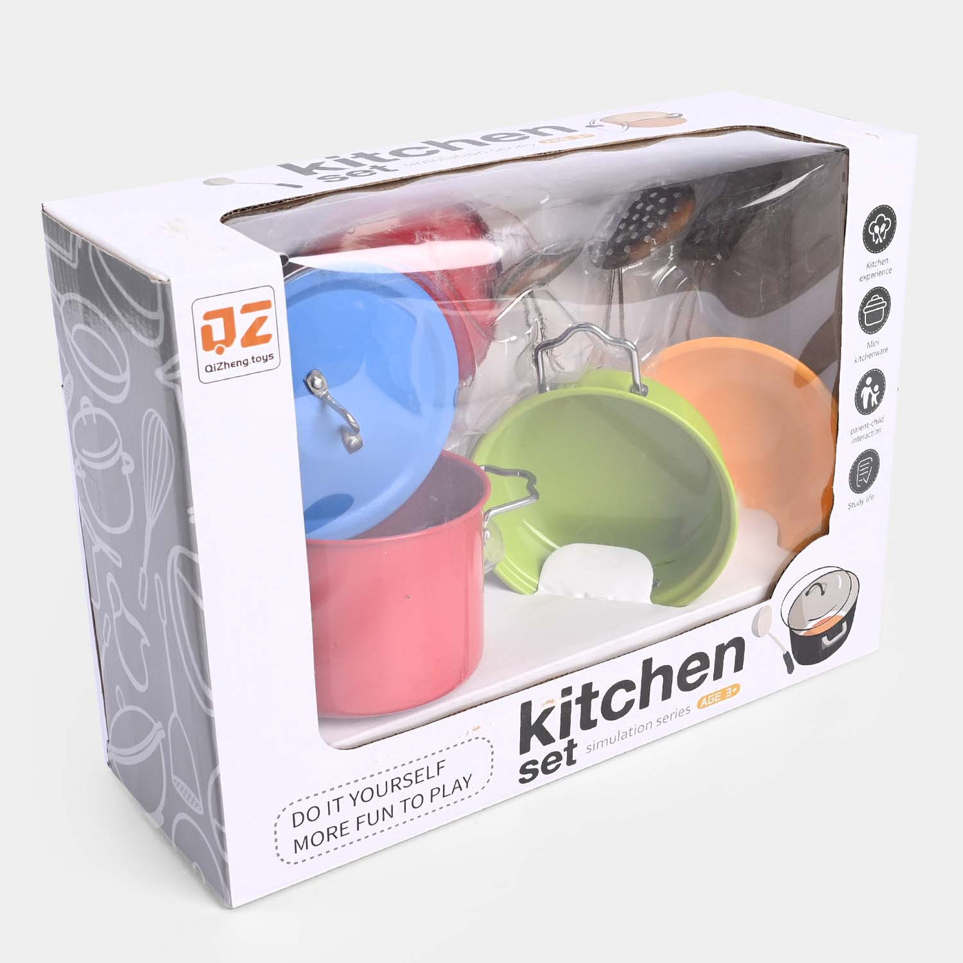 Colored Stainless Steel Tableware Kitchen Set