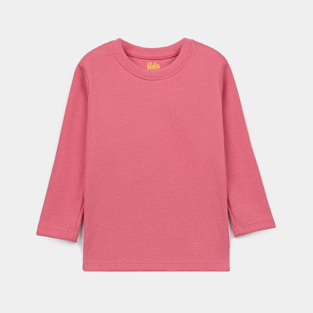 Boys Thermal inner Suit Pink