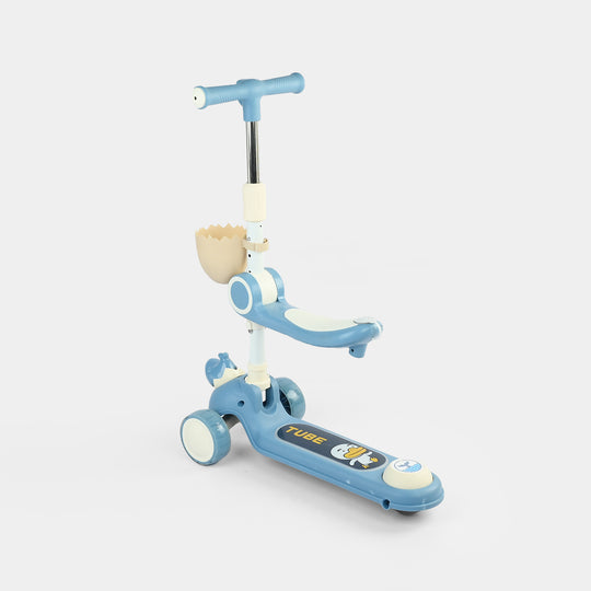 Kids' 3-Wheel Scooty with Lights & Sound | 108 Blue