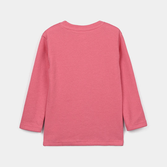 Boys Thermal inner Suit Pink