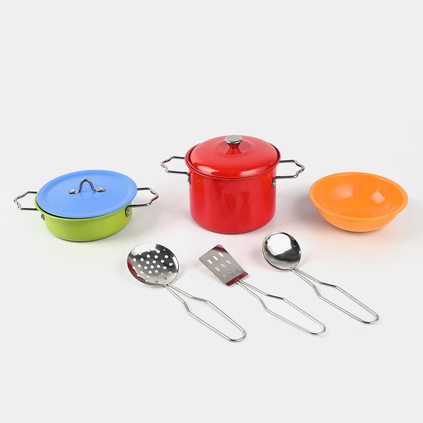 Colored Stainless Steel Tableware Kitchen Set