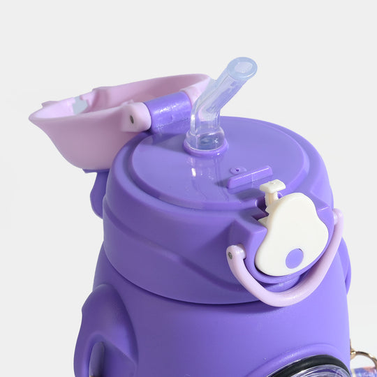 KIDS STRAW WATER BOTTLE/BEAKER | SH2702 - PURPLE