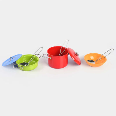 Colored Stainless Steel Tableware Kitchen Set