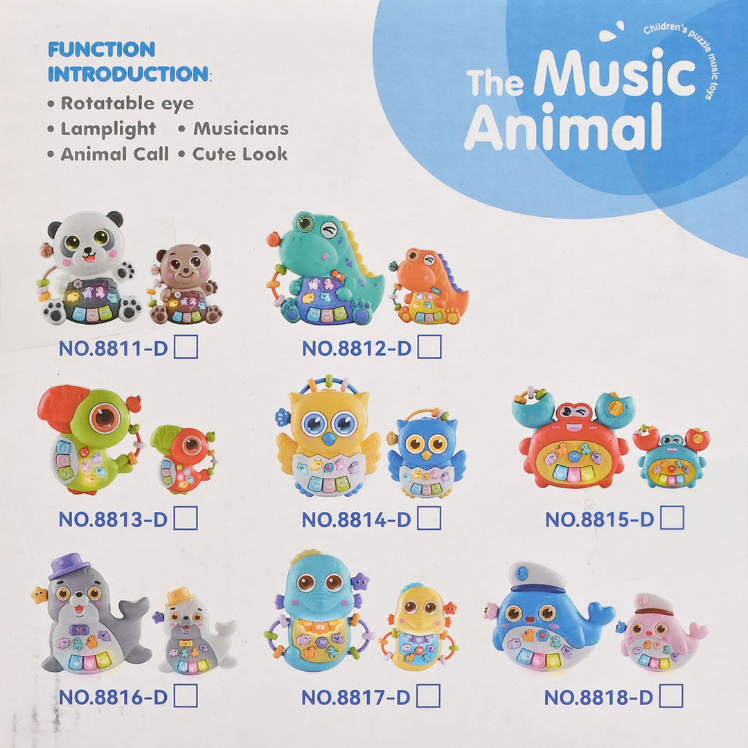Musical Animal Piano with Light