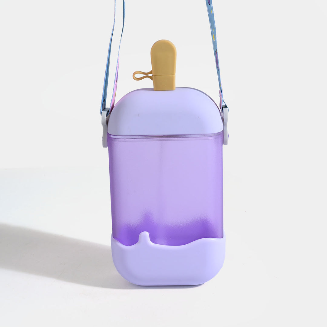 CUTE ICE CREAM WATER BOTTLE/BEAKER | SH2706 - PURPLE