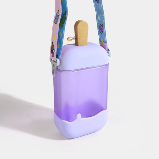 CUTE ICE CREAM WATER BOTTLE/BEAKER | SH2706 - PURPLE