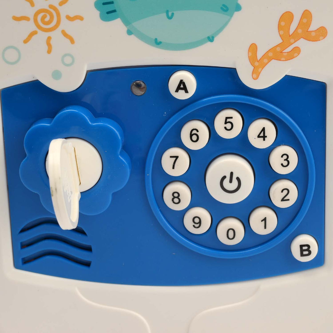 Money Safe Electric Lock Kids ATM Machine